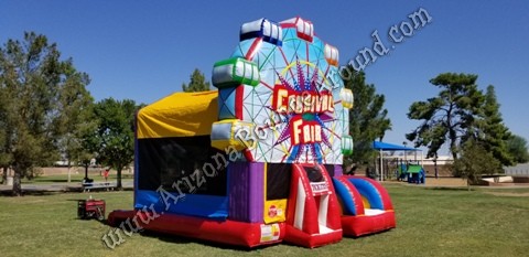 Carnival Themed Bounce House Rental Phoenix Arizona